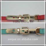 Leather Fashion Belt With Hardware for Women thumbnail-1