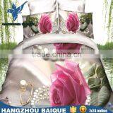 Wholesale Polyester White Florals 3D Duvet Cover Set thumbnail-6