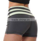 Fashionable Tight Fitted Yoga Clothing Womens Activewear Wholesale Sports Shorts thumbnail-3