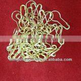 Gold Pear Shaped Safety Sign Pin With Factory Price thumbnail-1