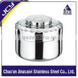201# Stainless Steel Tableware Double-ply Warm Lunch Container thumbnail-1