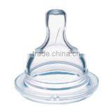 Food Grade Silicone Nipple Standard Neck and Wide Neck Teat High Transparency Baby Liquid Silicon Nipple Baby Teat thumbnail-1