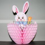 Promotional Gifts Easter Rabbit Paper Honeycomb for Hanging Decorations thumbnail-6