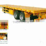 Factory Direct Sale 3 Axle 20ft Flatbed Trailer 40ft Flatbed Semi Trailer thumbnail-2