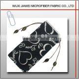 Silkprint Pattern Microfiber Eye Glasses Case