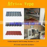 Africa Type!JCX Stone Coating Tile Machine Made in China