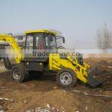 Mini Tractor With Front End Loader and Backhoe 6ton Lawn Tractor Backhoe Loader