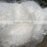White Nylon Staple Fiber Trilobal Bright Flat White 7D