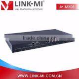 LINK-MI LM-MX08 HDMI 8in8out 2.0 & HDCP 2.2 4K2K@60Hz HDMI Matrix 8x8 Support RS232 and TCP/IP Control