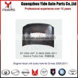 D-max Engine Hood With Turbo Hole, OEM 8-98046693-0 2008-2011 thumbnail-1
