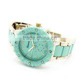 2016 Fashion Women Bezel Geneva Platinum Watch Japan Movt Water Resistant thumbnail-2