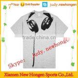 Wholesale T-shirts, 100% Polyester Wholesale Blank T-shirts thumbnail-1