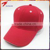 6 panel promotional blank baseball cap