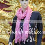 Thin Plain Cashmere/modal Blend Scarf Shawl Pashmina thumbnail-1