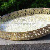 Desktop Cosmetics Storage Box Large Creative European Style Retro Brush Barrel Skin Care Products Finishing Box Top Grade Tray thumbnail-3