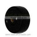 Rubber Black Fat Boy Decorative Furniture Single Casters Wheel thumbnail-1