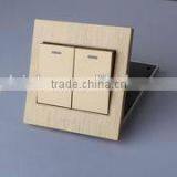 Double Control High Quality 2 Gang 2 Way Touch Wall Switch thumbnail-3