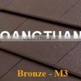 Wave Flat Roof Tile Bronze M3