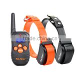 Petrainer PET998N-2 300M Back-light Rechargeable Training Collar For 2 Dogs