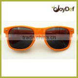 2016 custom logo orange sunglasses for promo