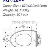 Heavy Duty Soft Closed Portable Ceramic PP Material Toilet Seat thumbnail-6