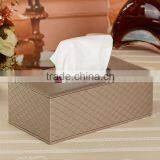 China Jinhua Wholesale Leather Tissue Boxes, Luxury Rectangle Tissue Boxes thumbnail-5
