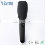 Hot Selling 2 in 1 Professional PTC Heating Fast Hair Straightener Brush Lcd Digital thumbnail-3