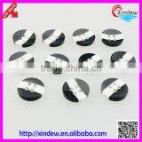 Black Striped Shirt Button for Men Wholesale thumbnail-2