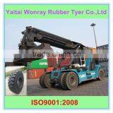 Tractor Trailer Solid Tyre 4.00-8 for Towing Tractor in Airport or Seaport thumbnail-1