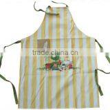 Promotional Cotton Kitchen Apron With Emboridery Logo, Kitchen Apron,Customized Cooking Apron thumbnail-3