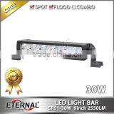 15W Mini Offroad Led Light Bar ATV UTV Motorcycle Harley Wrangler JK CJ TJ LJ Auxiliary Work Light Amber Blue Lamp thumbnail-4