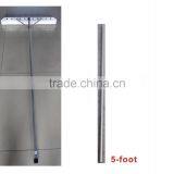 Adjustable Aluminum Snow Rake With 5ft Extension Pole thumbnail-1