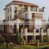 Luxury and Green Nano-composit Panel Prefabricated House/villa for Sale