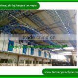 Air Dry Machine Over Head Hooking Hangers for Leather