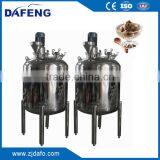 Stainless Steel 304 316L Ice Cream Electric Heating Jacket Mixing Tank thumbnail-3