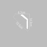 Russian Style Decorative Crown Molding thumbnail-2