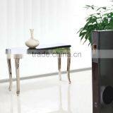 F364 Stainless Steel Marble Living Room Table thumbnail-3