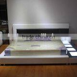 Hot Selling Soft Modern Leather Bed With Speaker thumbnail-3