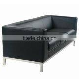 Modern Italian Leather Sofa Model Three Seats thumbnail-1