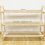 Long Wooden Shoe Retail Store Display Stand Rack Unit thumbnail-3
