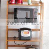 Design Kitchen Racks, Kitchen Rack for Microwave Woven, Bamboo Rack Set