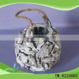 Garden Gnome With Wooden Lantern thumbnail-1