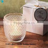 Set of Square Mercury Glass Vases thumbnail-4