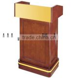 Wholesale Guangzhou hotel product wholesalers restaurant supplies wooden conference lectern podium wooden church rostrum T350