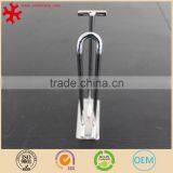 4"Pegboard Slatwall Double Loop Hook for Shop Accessory Chromed Finish - Pack of 100 thumbnail-2