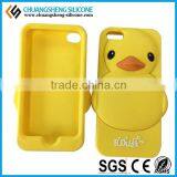 High Quality New Fashion Duck Shape Silicone Phone Cover thumbnail-3