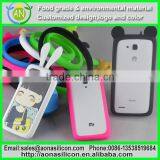 Glowing Silicone Phone Frame|silicone Mobile Case thumbnail-4