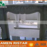 High Quality White Marble Fireplace Surround Mantel RST-FP-K006 thumbnail-1