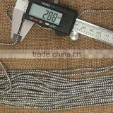 2-3mm Grey Freshwater Pearl Strand Wholesale thumbnail-5