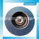 ZIRCONIUM OXIDE FLAP DISCS WITH FIBREGLASS 115mm 4.5" SANDING 40 60 80 120 GRIT